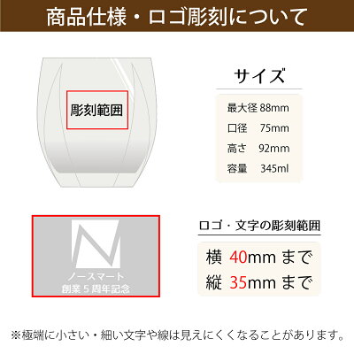 名入れロックグラスB（シングル）